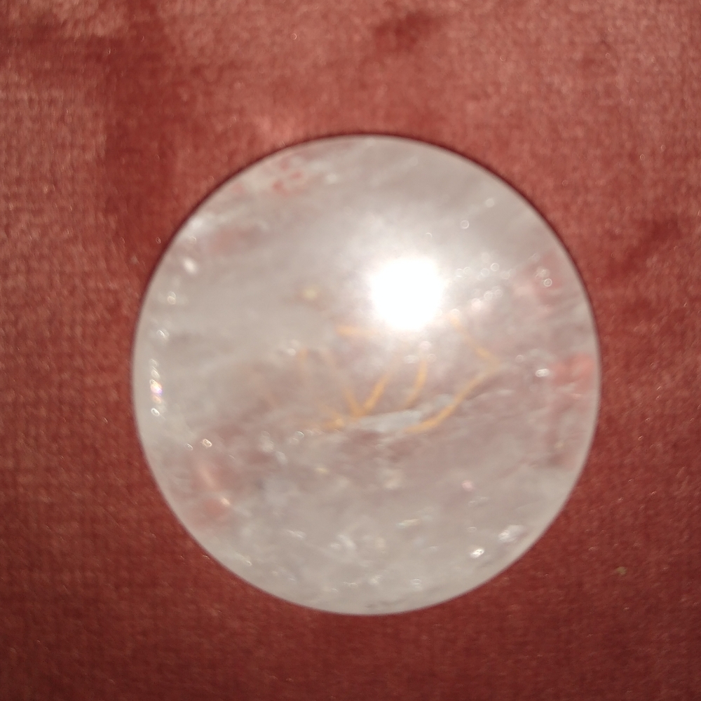 BOGO Genuine White Quartz Gemstone Palm Gem Worry Stone Pocket Rock